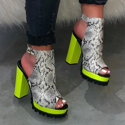 "The Stack" Heels