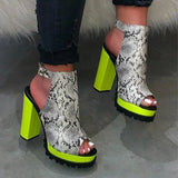 "The Stack" Heels
