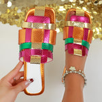 Square Toe Slippers