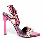 "The Rivet" Rhinestone Stilettos