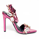"The Rivet" Rhinestone Stilettos