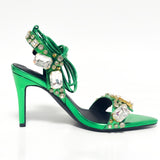 "The Rivet" Rhinestone Stilettos