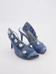 "The Denim" Rivet Heels