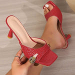 "The Snake" Heels