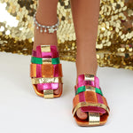 Square Toe Slippers